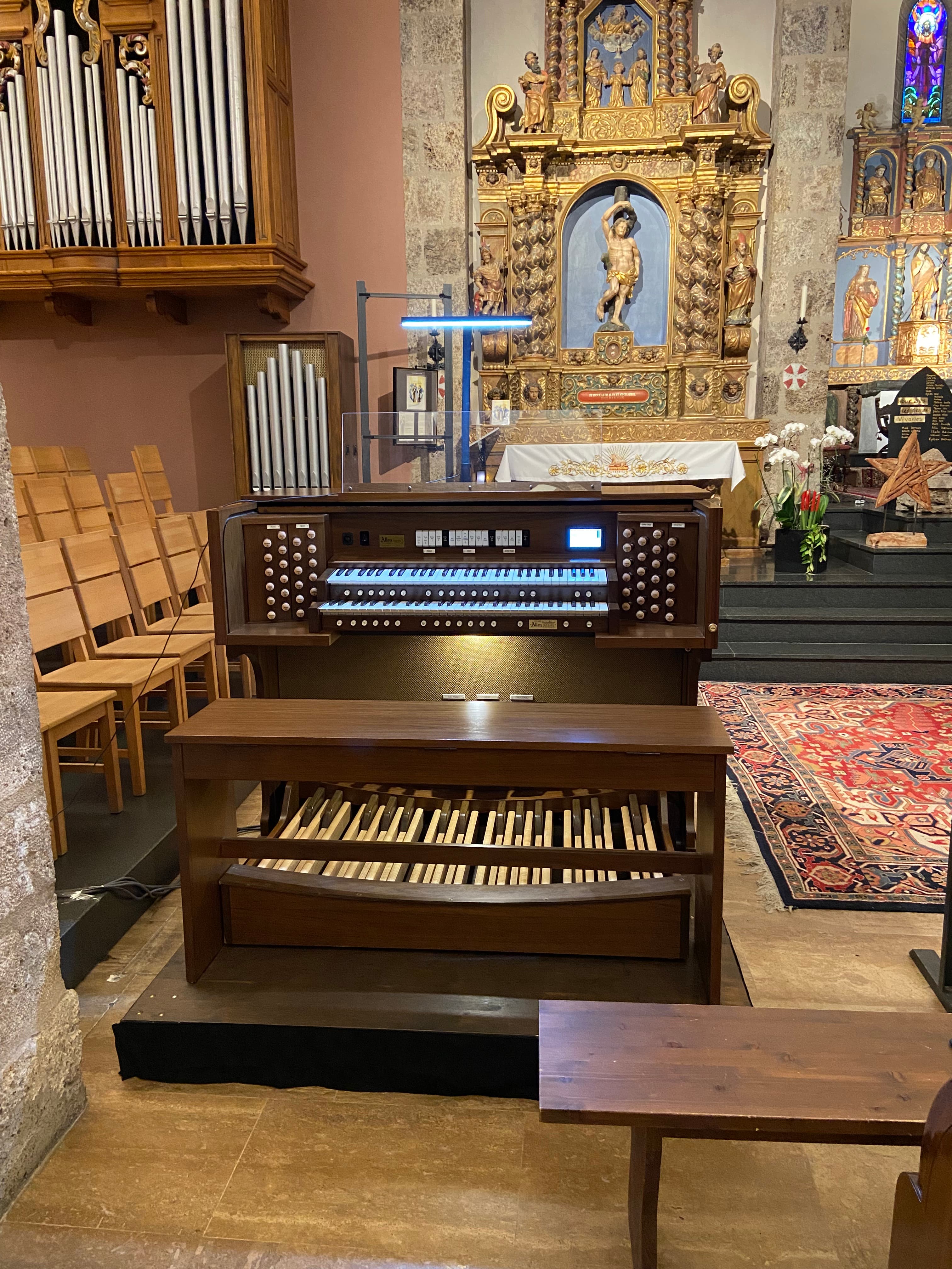 Chœur de l'église de Savièse